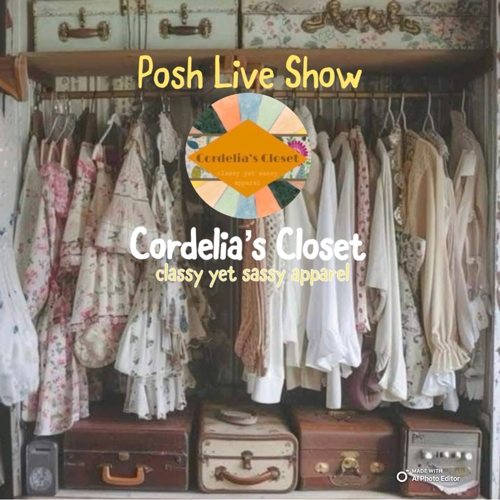 🎀🤍Like This LIVE Listing To Be Notified When I Go Live!🌿🎀CORDELIA’S CLOSET🎀🌿